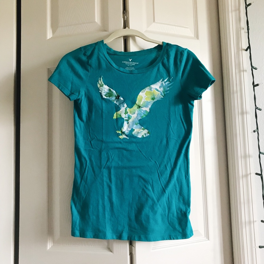 Floral American Eagle T
